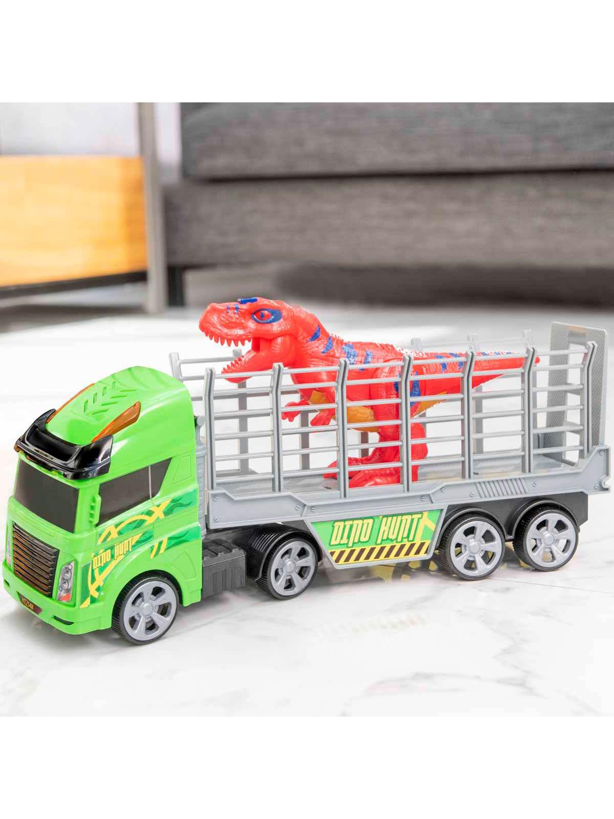 Sunman Oyuncak Sesli ve Işıklı Dino Transporter