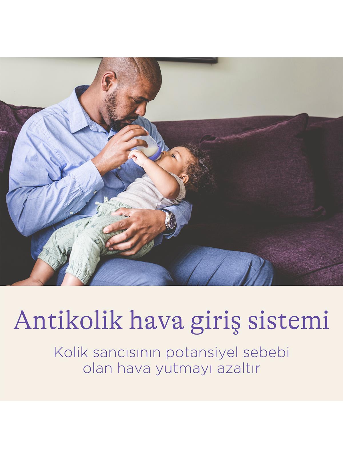 Lansinoh Natural Wave 2'li Biberon Emziği Orta Akış