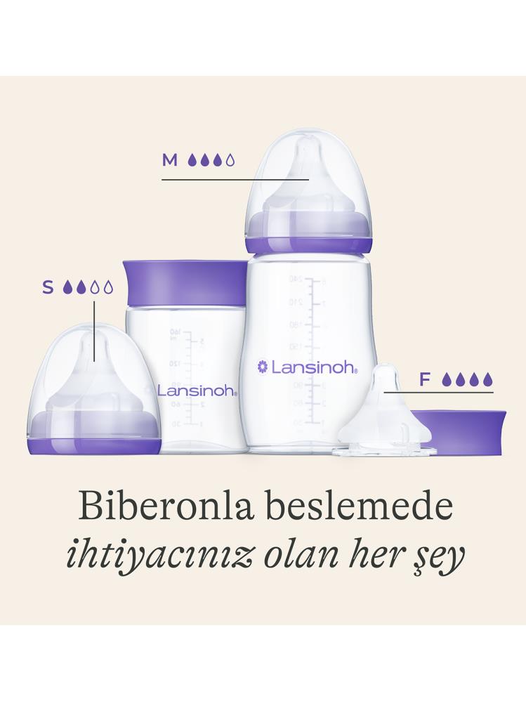 Lansınoh Natural Wave Bıberon Emzıgı Hızlı Akıslı