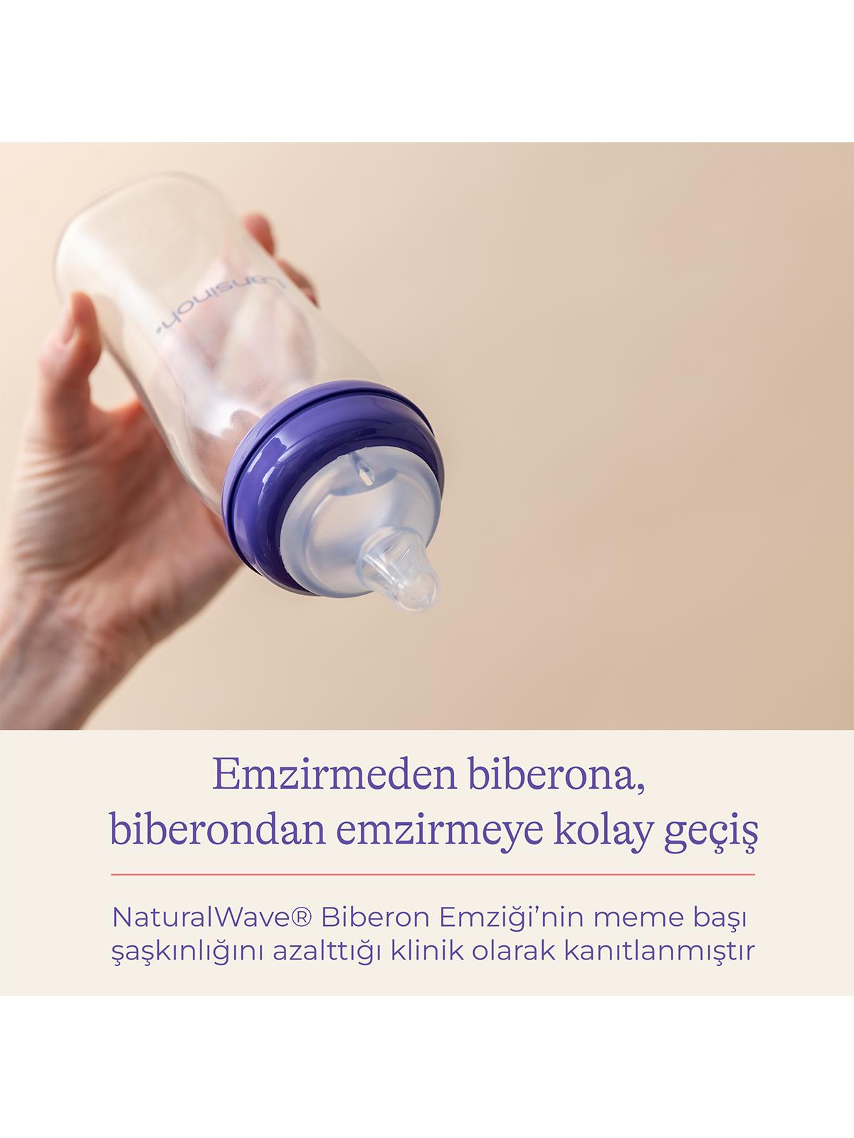 Lansınoh Cam Biberon 240 ml - Standart