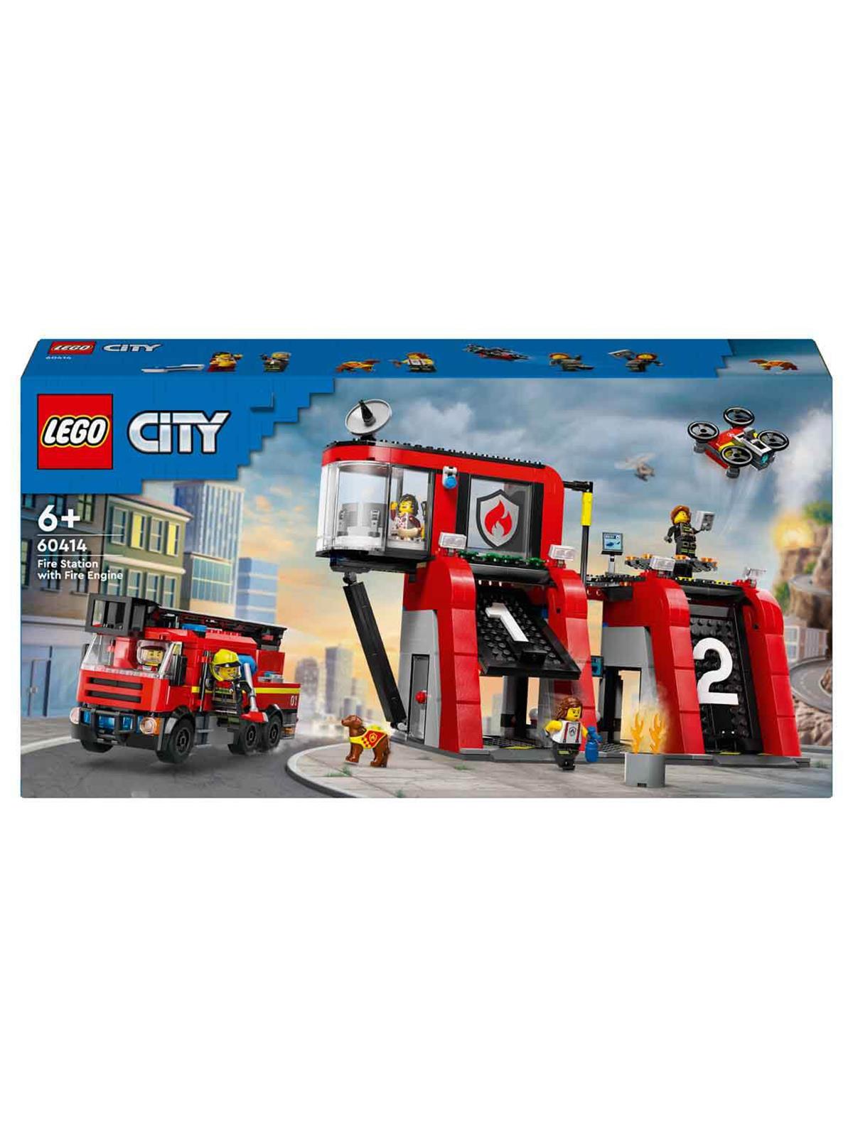 Lego City İtfaiye Kamyonlu İtfaiye Merkezi
