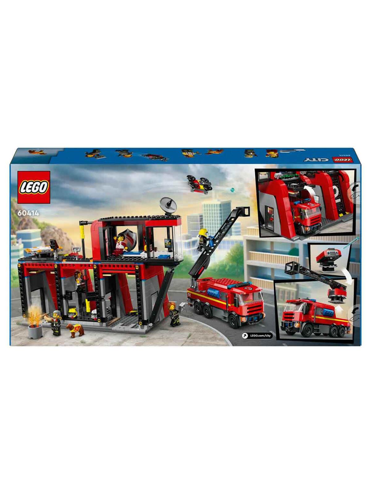 Lego City İtfaiye Kamyonlu İtfaiye Merkezi