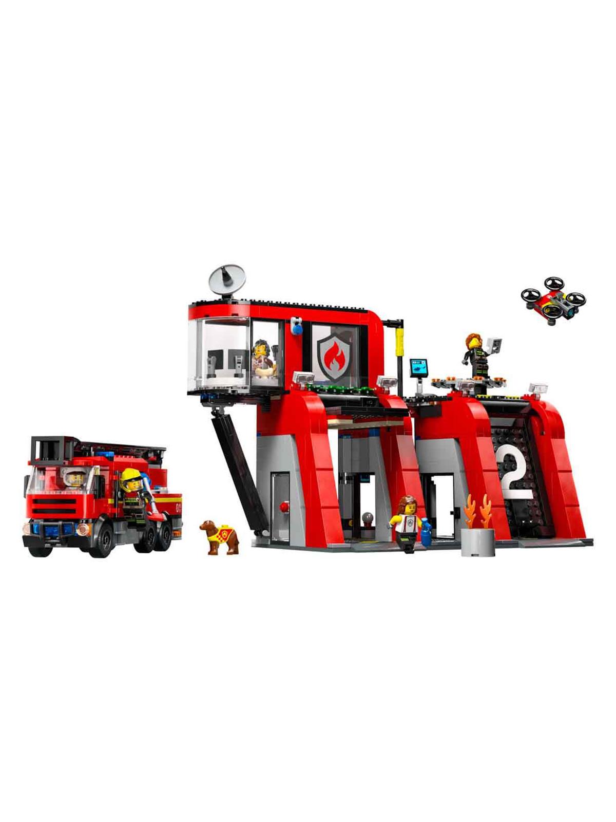 Lego City İtfaiye Kamyonlu İtfaiye Merkezi