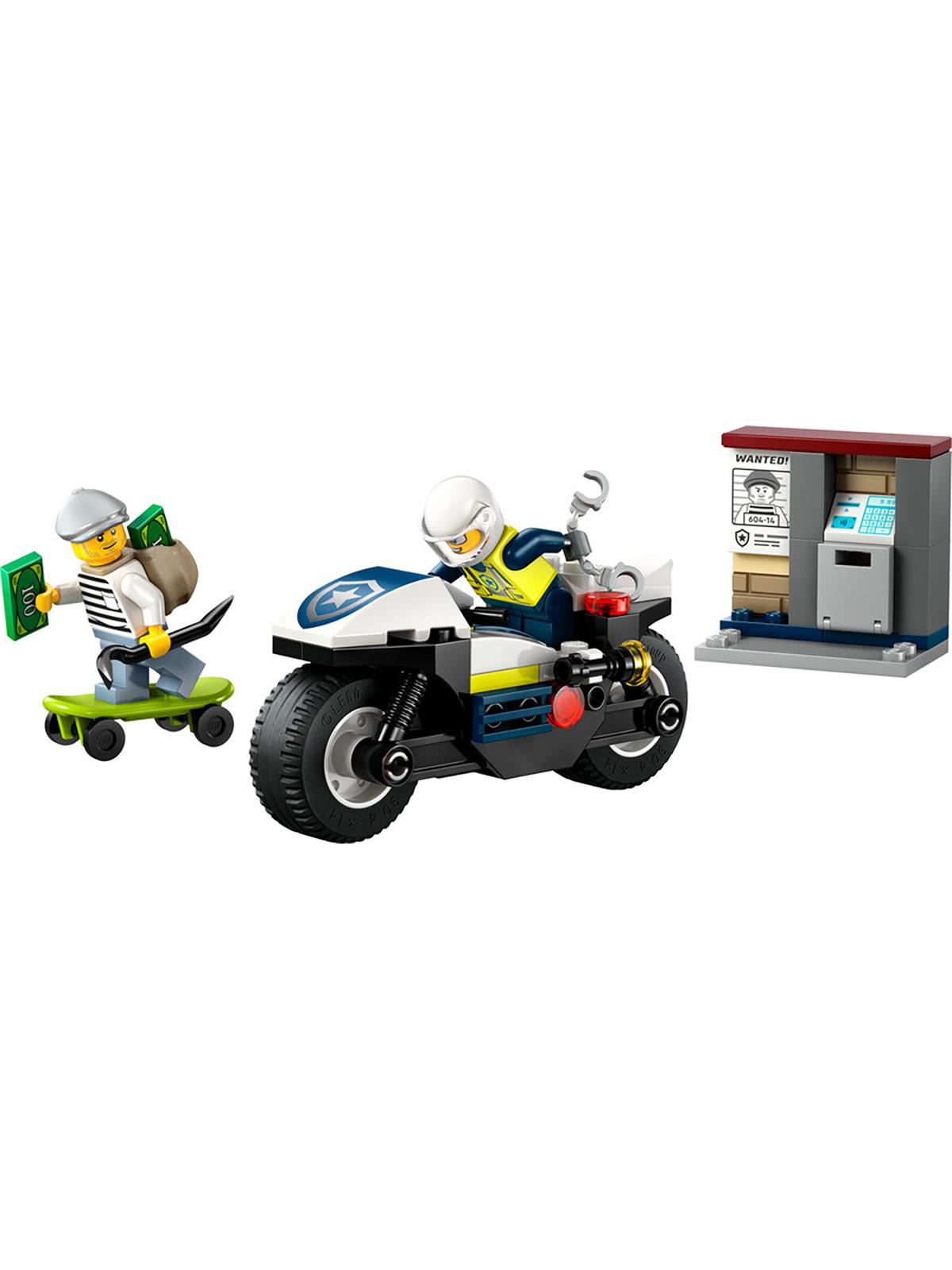 Lego City Polis Motorsiklet Takibi