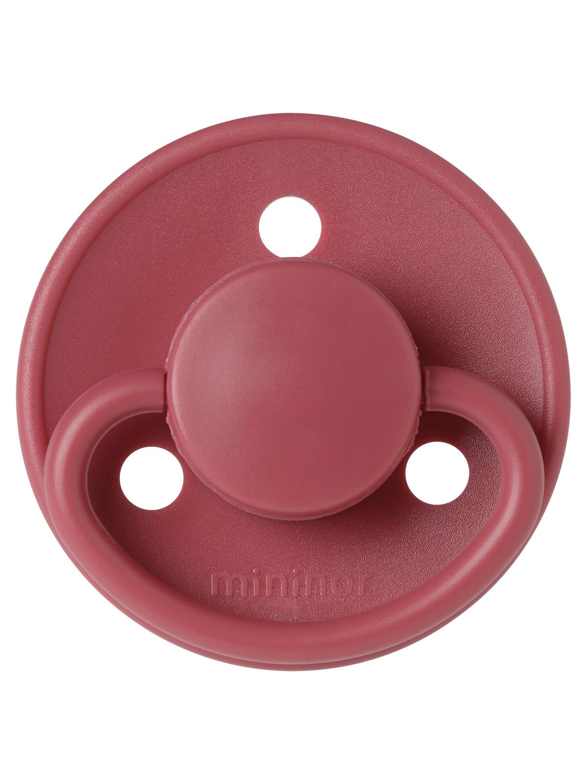 Mininor Silikon Emzik 0+ Ay - Rhubarb