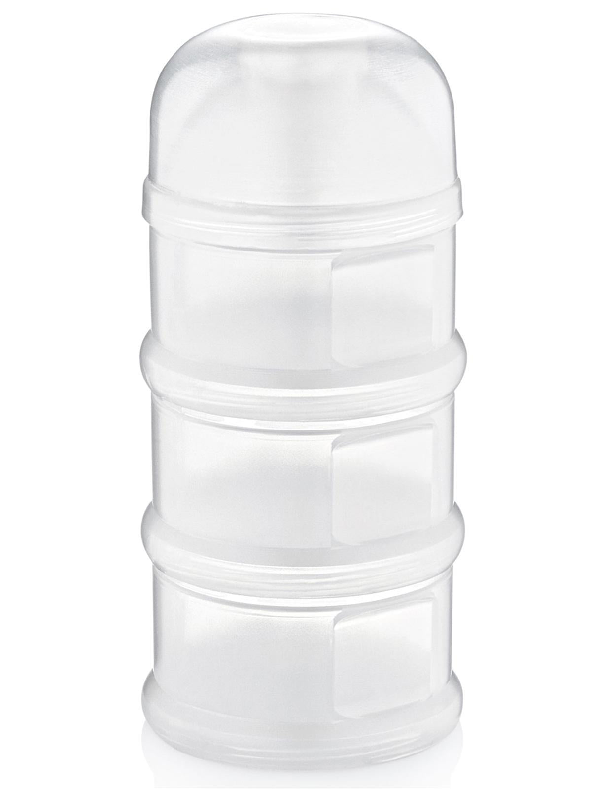 BabyJem Katlı Toz Mama Kabı - Beyaz
