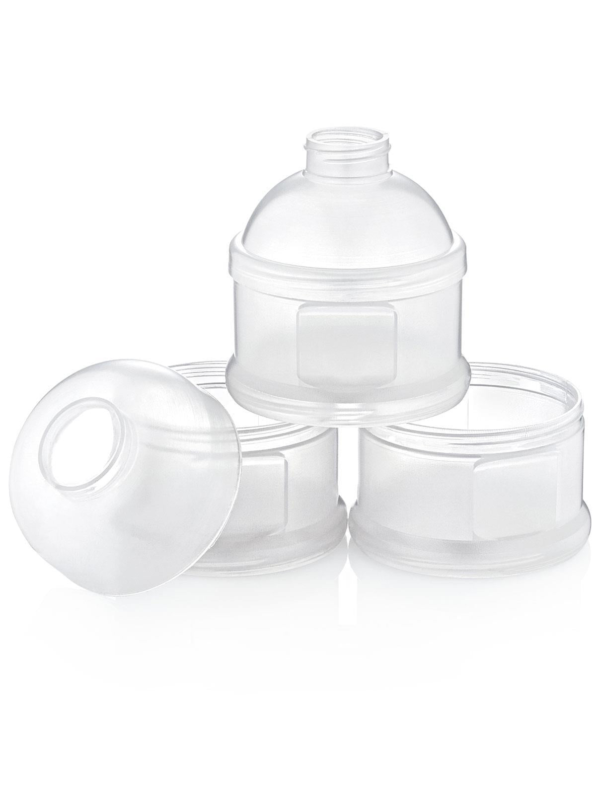 BabyJem Katlı Toz Mama Kabı - Beyaz