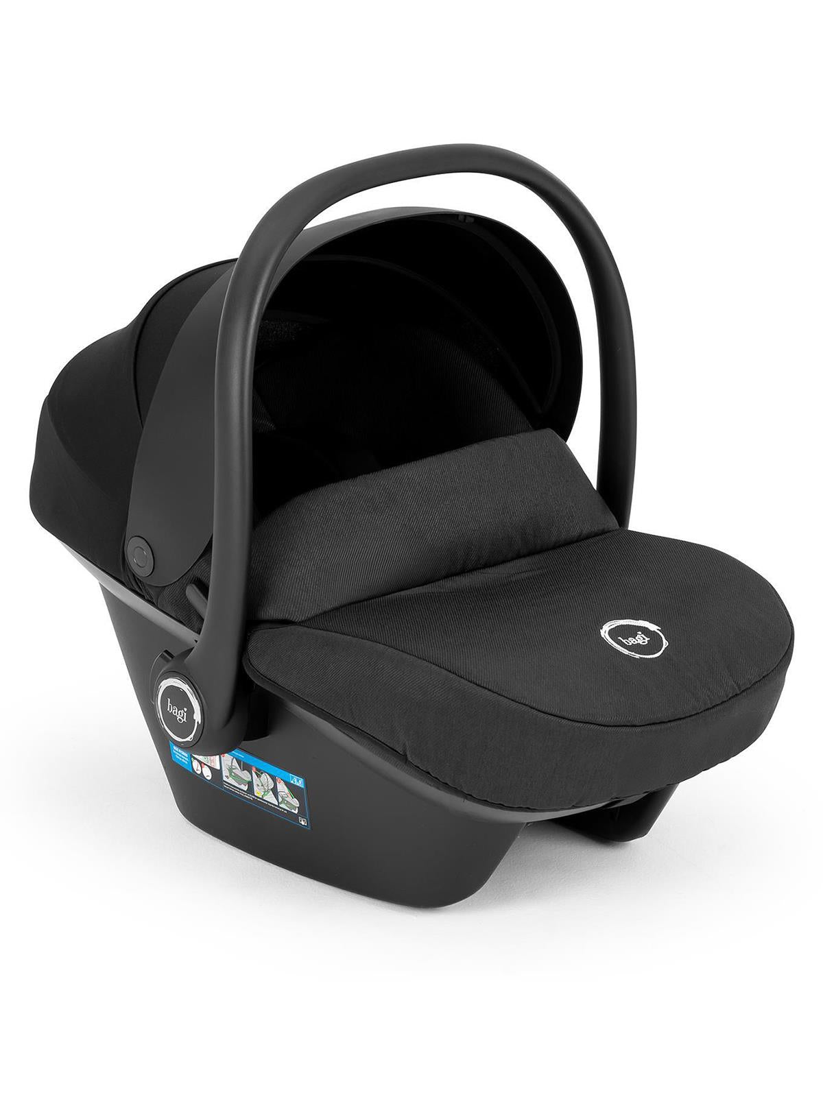 Bagi Capsule I-Size Oto Koltuğu 45-86 cm (0-13 Kg) - Siyah