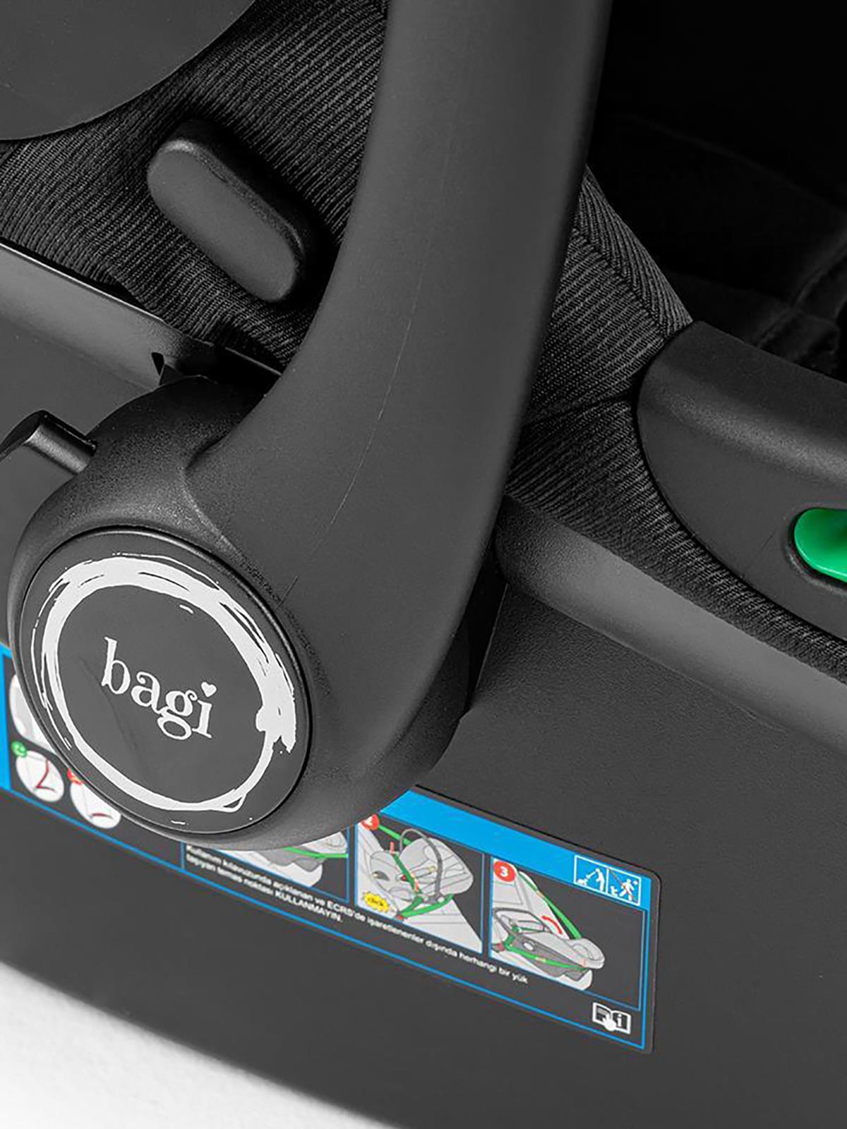 Bagi Capsule I-Size Oto Koltuğu 45-86 cm (0-13 Kg) - Siyah