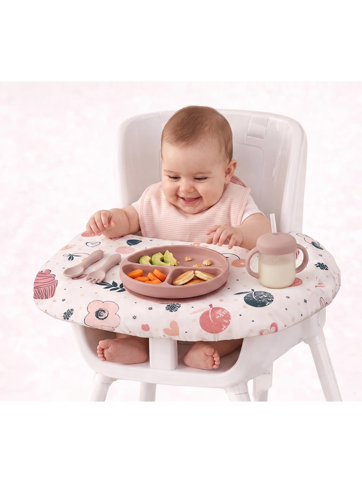 Safemom Mama Sandalyesi Örtüsü - Cupcake - Fusya