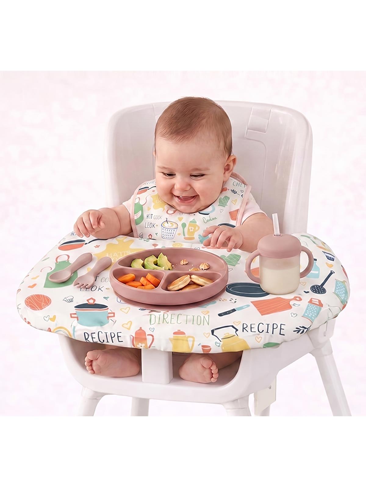 Safemom Mama Sandalyesi Örtüsü - Cupcake - Fusya