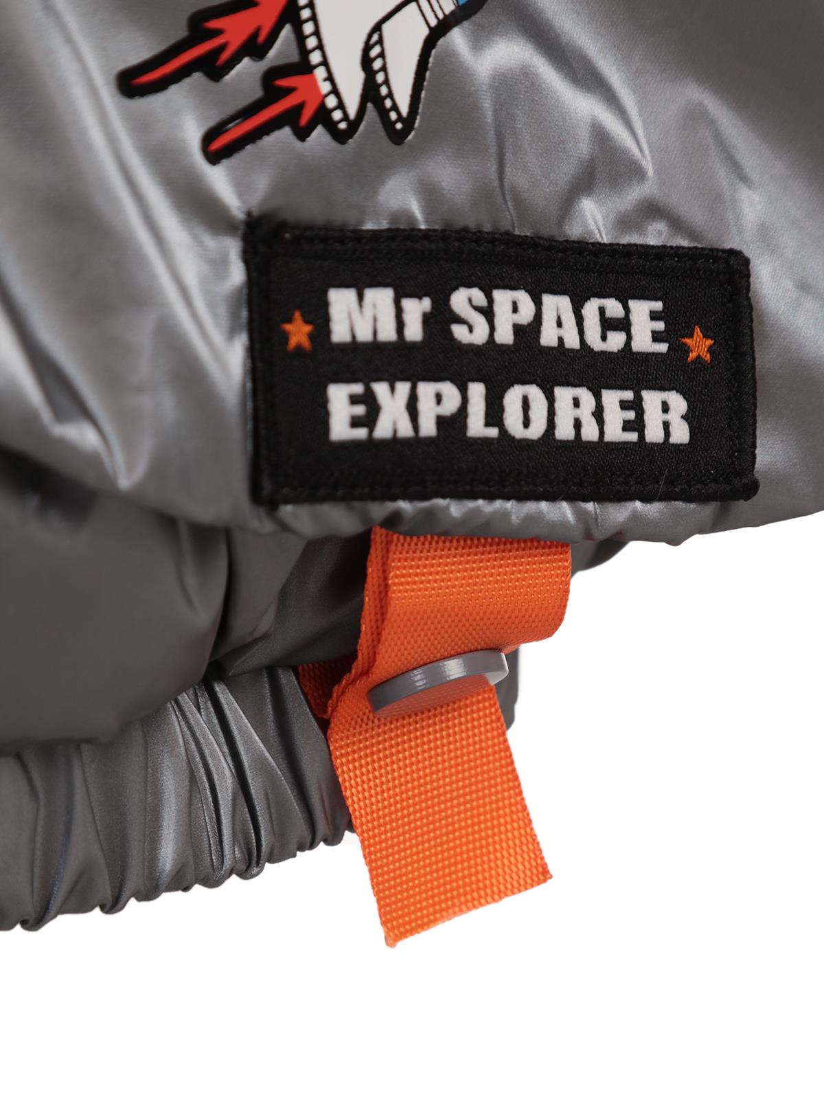 Civil Boys Astronot Baskılı 2-5 Yaş Mont - Gri