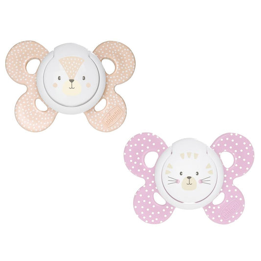 Chıcco Soother Comfort Gırl 2 Lı Sılıkon Emzık 6-16 ay