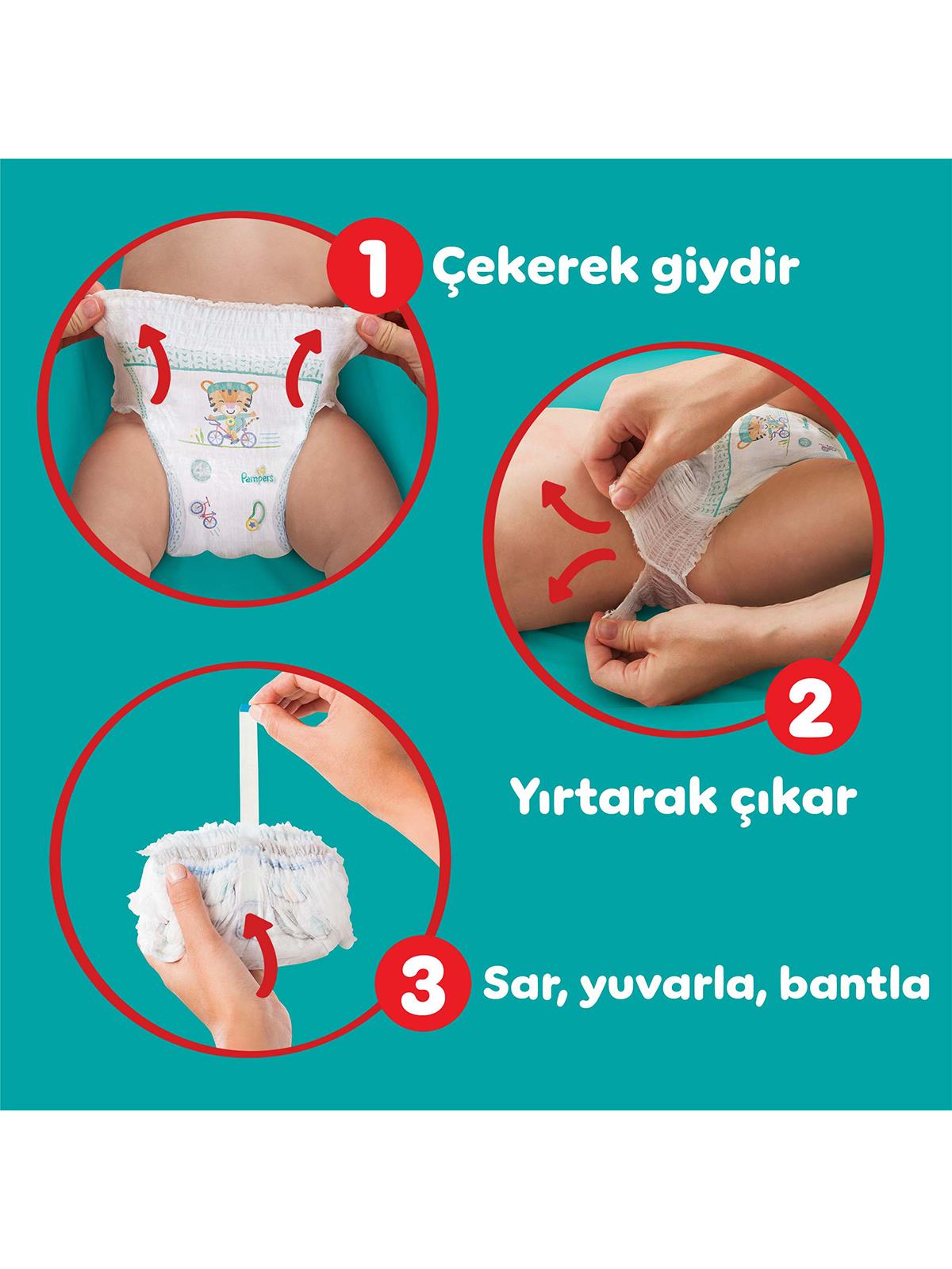 Prima Külot Bebek Bezi 7 Beden 52 Adet Fırsat Paketi