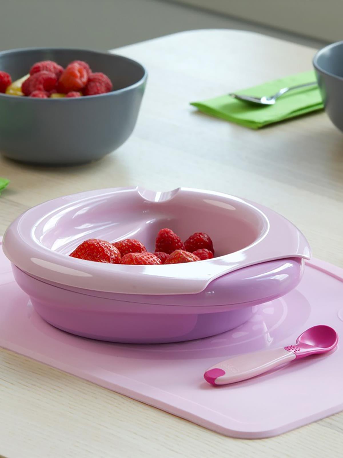 Chicco Bebek Yemek Seti 6+ Ay  - Pembe