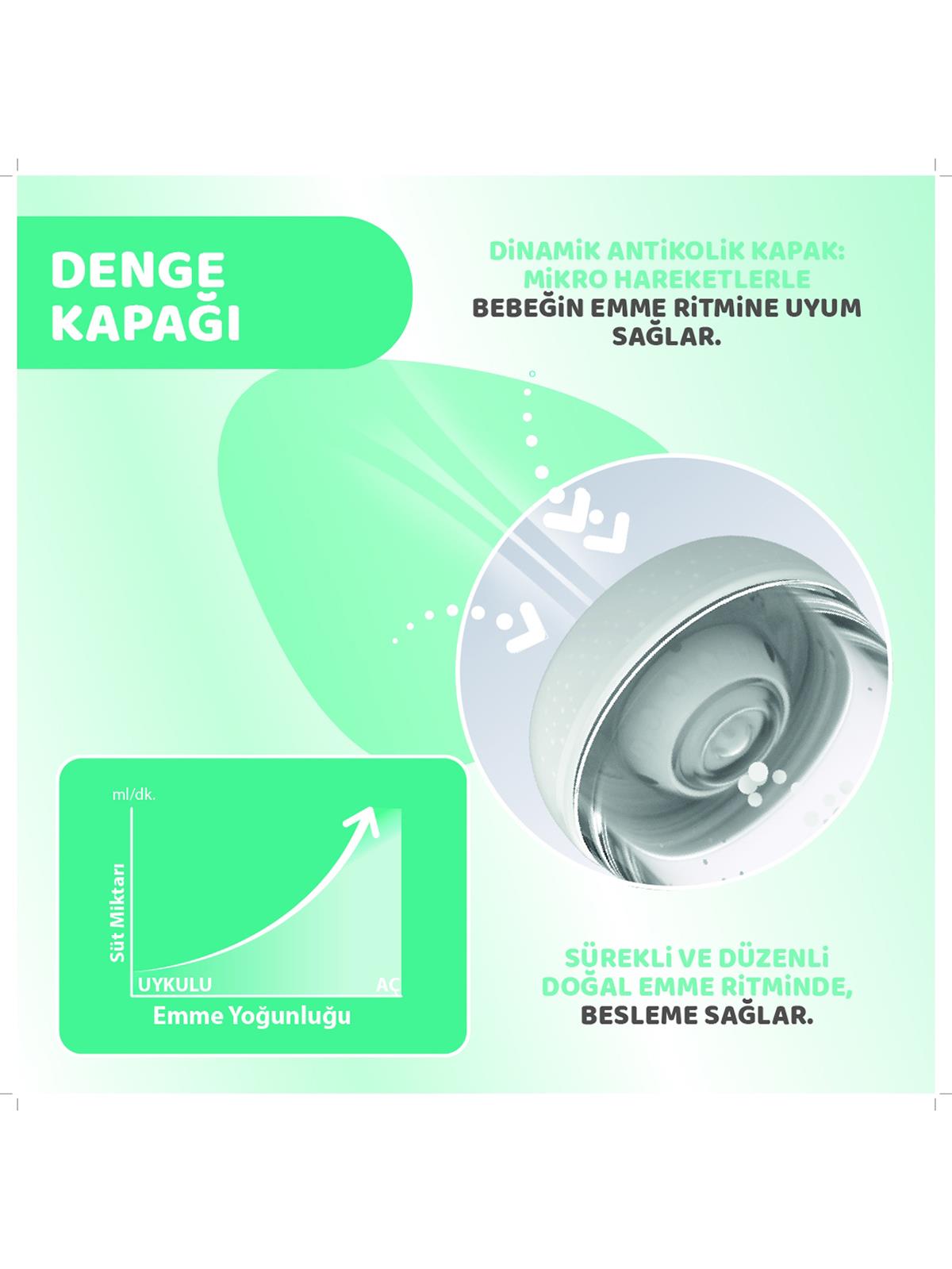 Chicco P5 Antikolik Biberon PP 300Ml - Pembe
