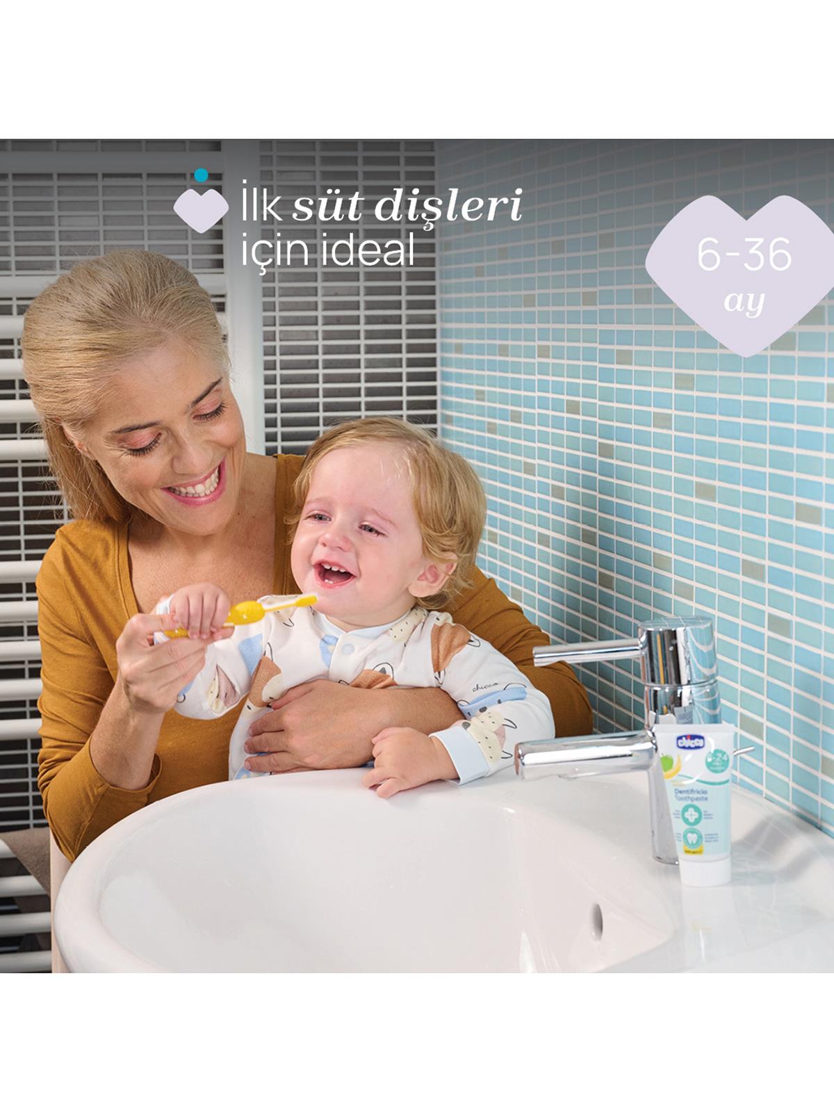 Chicco 2'Li Diş Fırçası 6-36 Ay - Lila