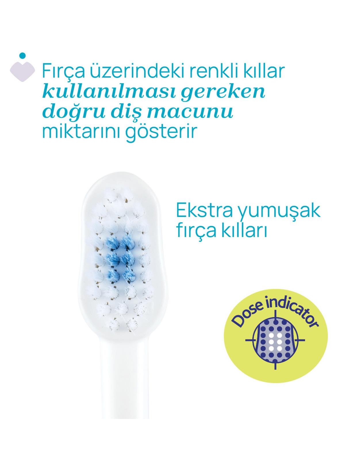 Chicco 2'Li Diş Fırçası 3-6 Yaş - Mavi