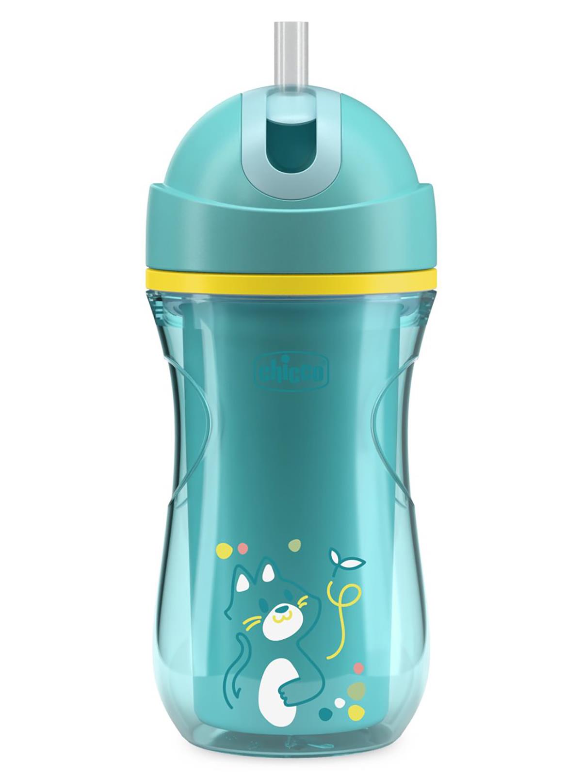 Chicco Isı Yalıtımlı Sport Bardak Pipetli 14 Ay+ - Bej