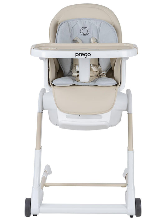 Prego Trio Plus Elektirikli Mama Sandalyesi - Bej