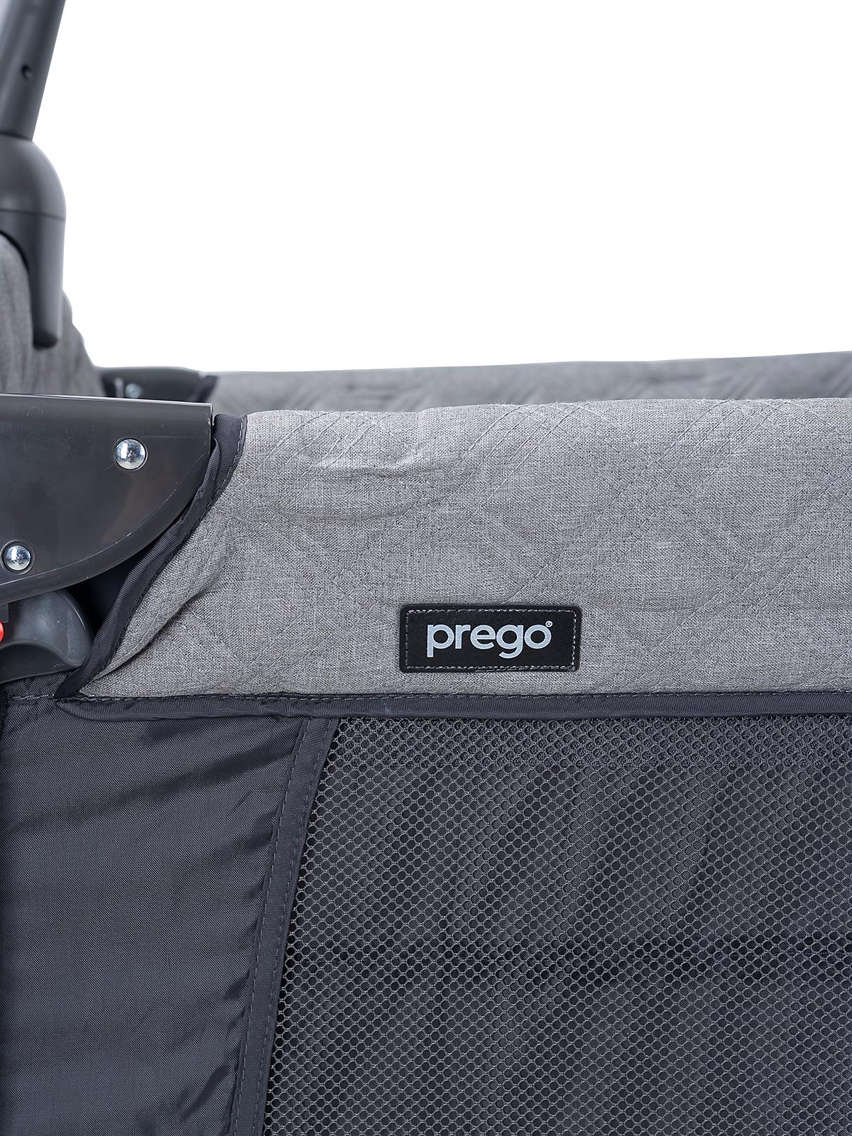 Prego Armada Anne Yanı Oyun Parkı 70x120 cm - Gri