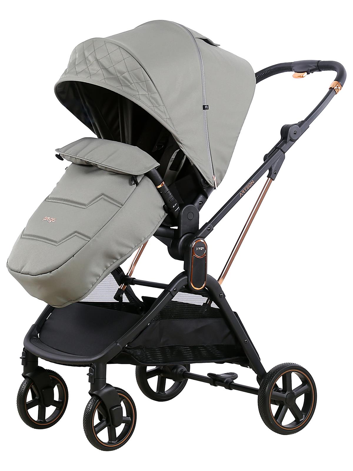 Prego Arteon i-Size Travel Bebek Arabası - Gri