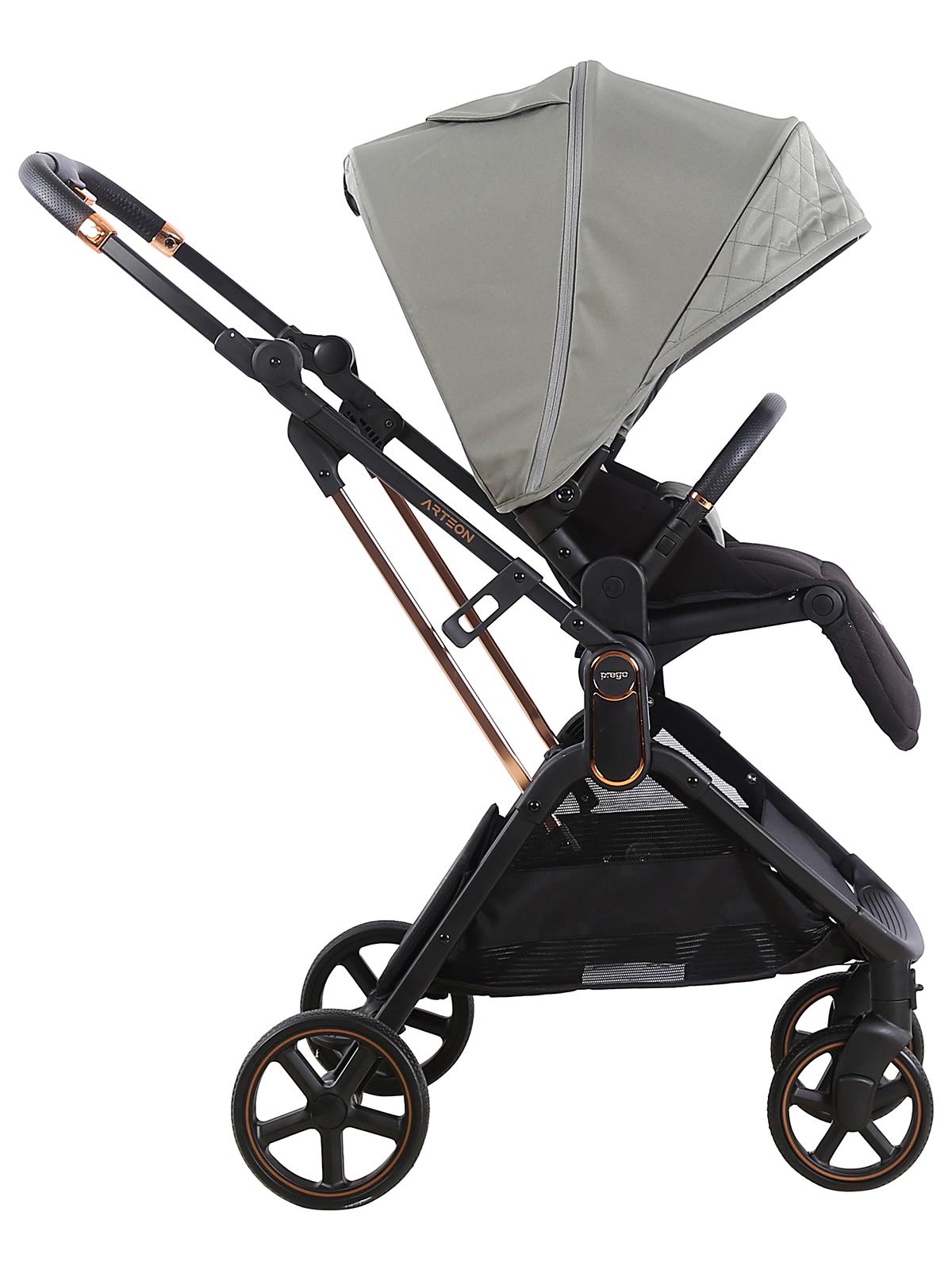 Prego Arteon i-Size Travel Bebek Arabası - Gri