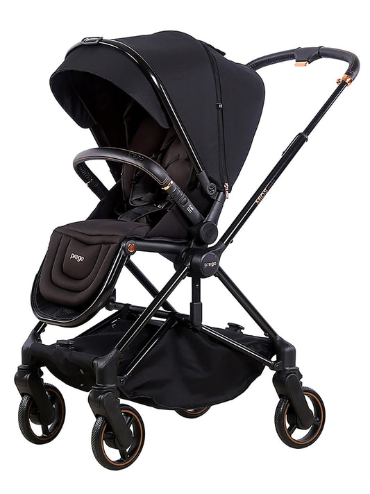 Prego Mios Premium Çift Yönlü Bebek Arabası - Siyah