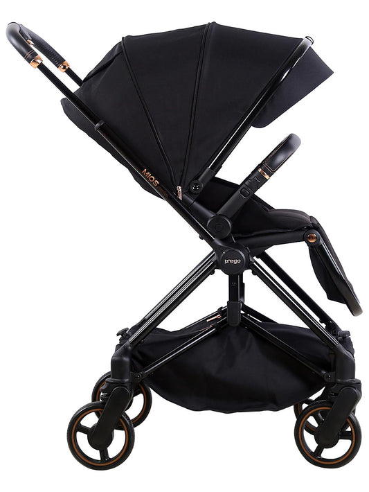 Prego Mios Premium Çift Yönlü Bebek Arabası - Siyah