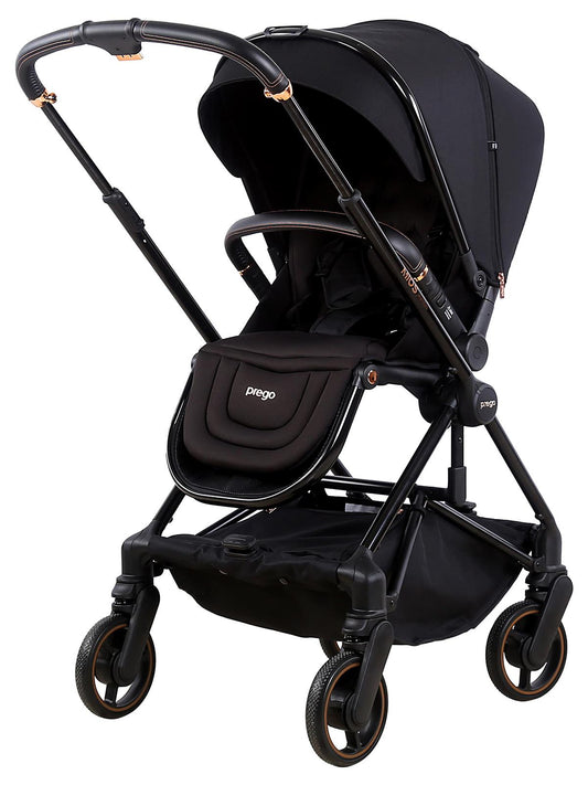 Prego Mios Premium Çift Yönlü Bebek Arabası - Siyah