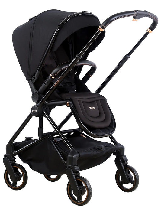 Prego Mios Premium Çift Yönlü Bebek Arabası - Siyah