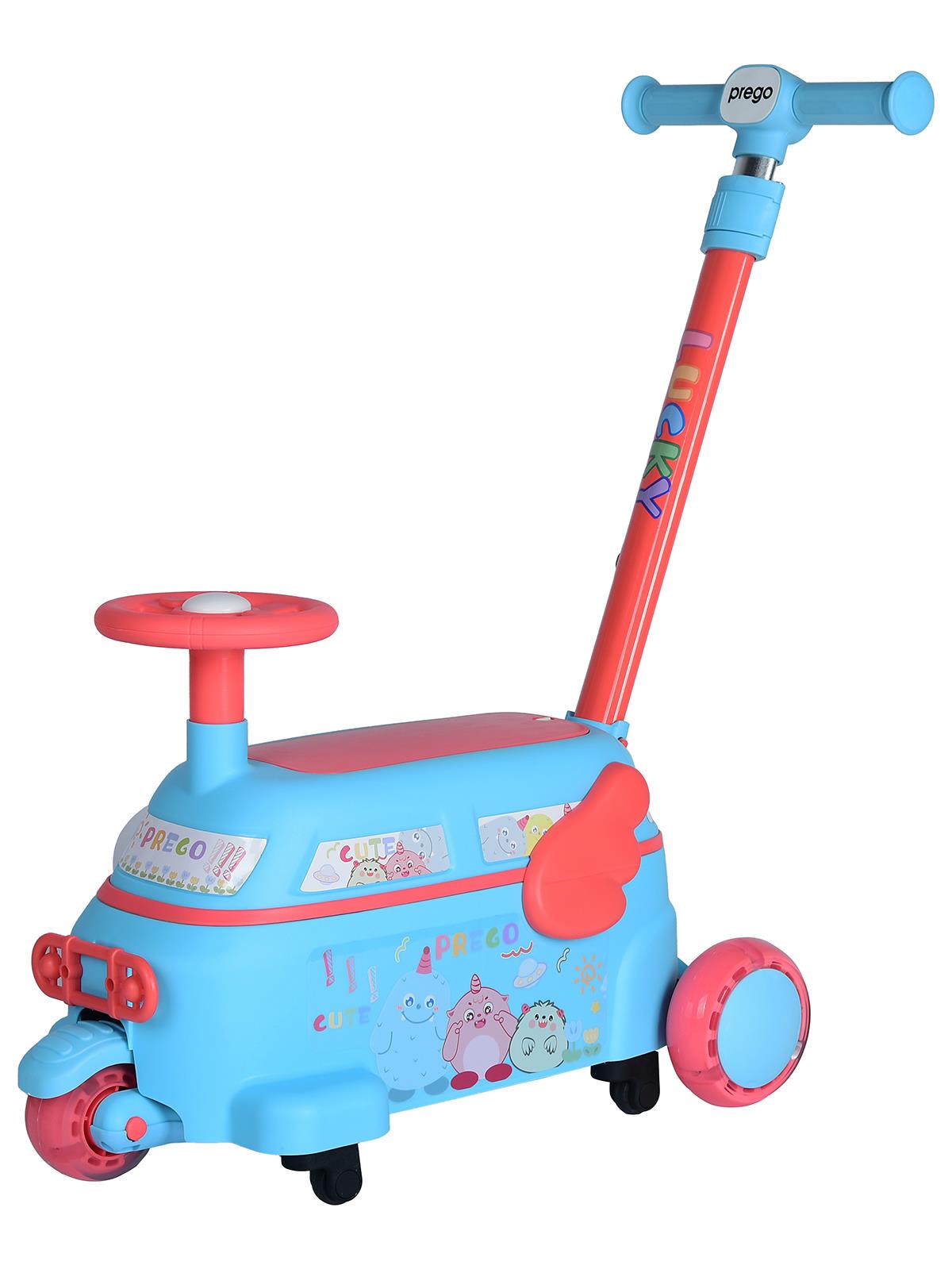 Prego Toys Lucky Scooter - Mavi