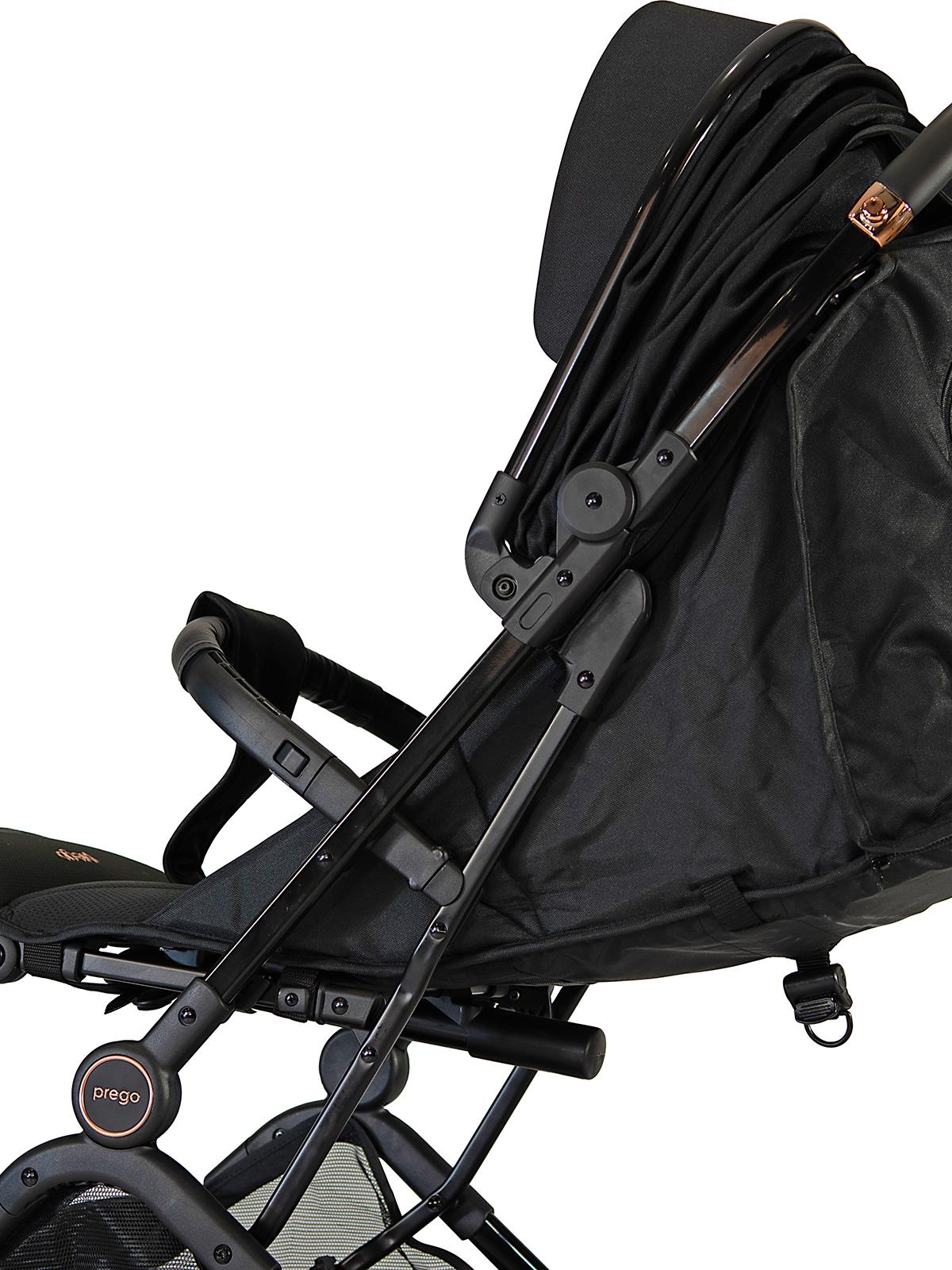 Prego Solo Pro Tek Yönlü Bebek Arabası - Siyah