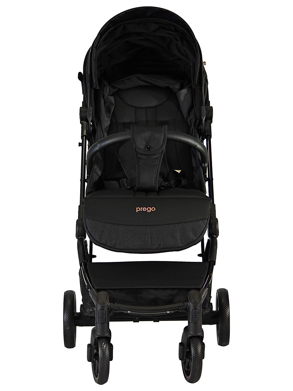 Prego Solo Pro Tek Yönlü Bebek Arabası - Siyah