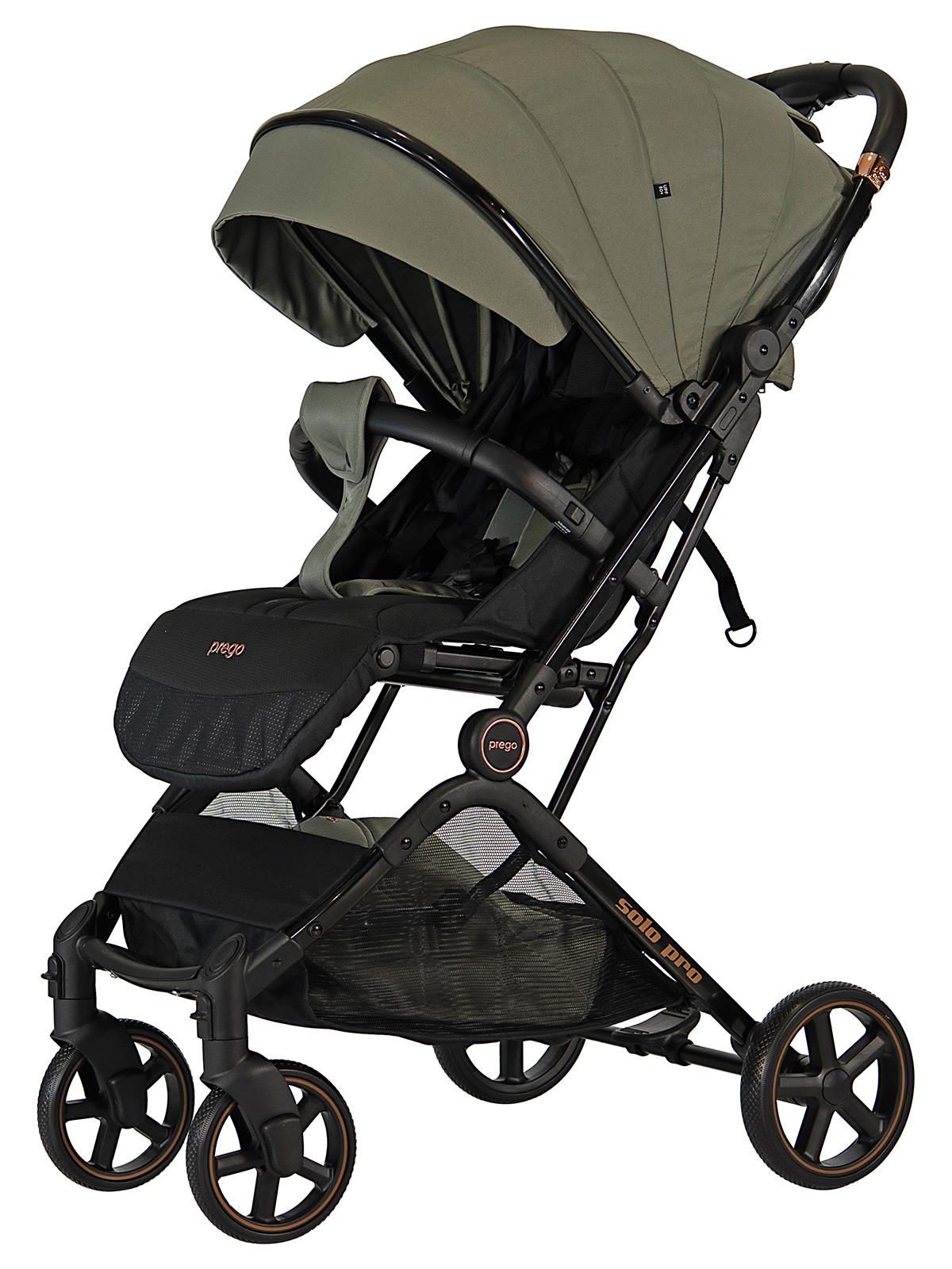 Prego Solo Pro Tek Yönlü Bebek Arabası - Gri