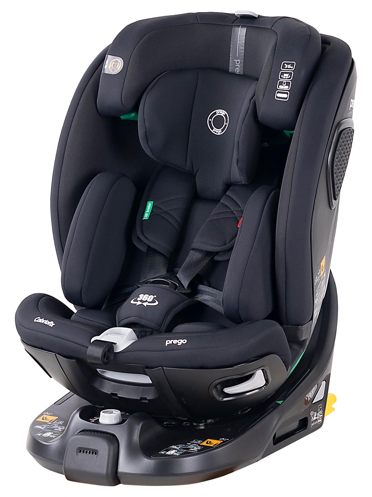 Prego Cabriofix E.V I-Size 0-36 kg Oto Koltuğu - Siyah