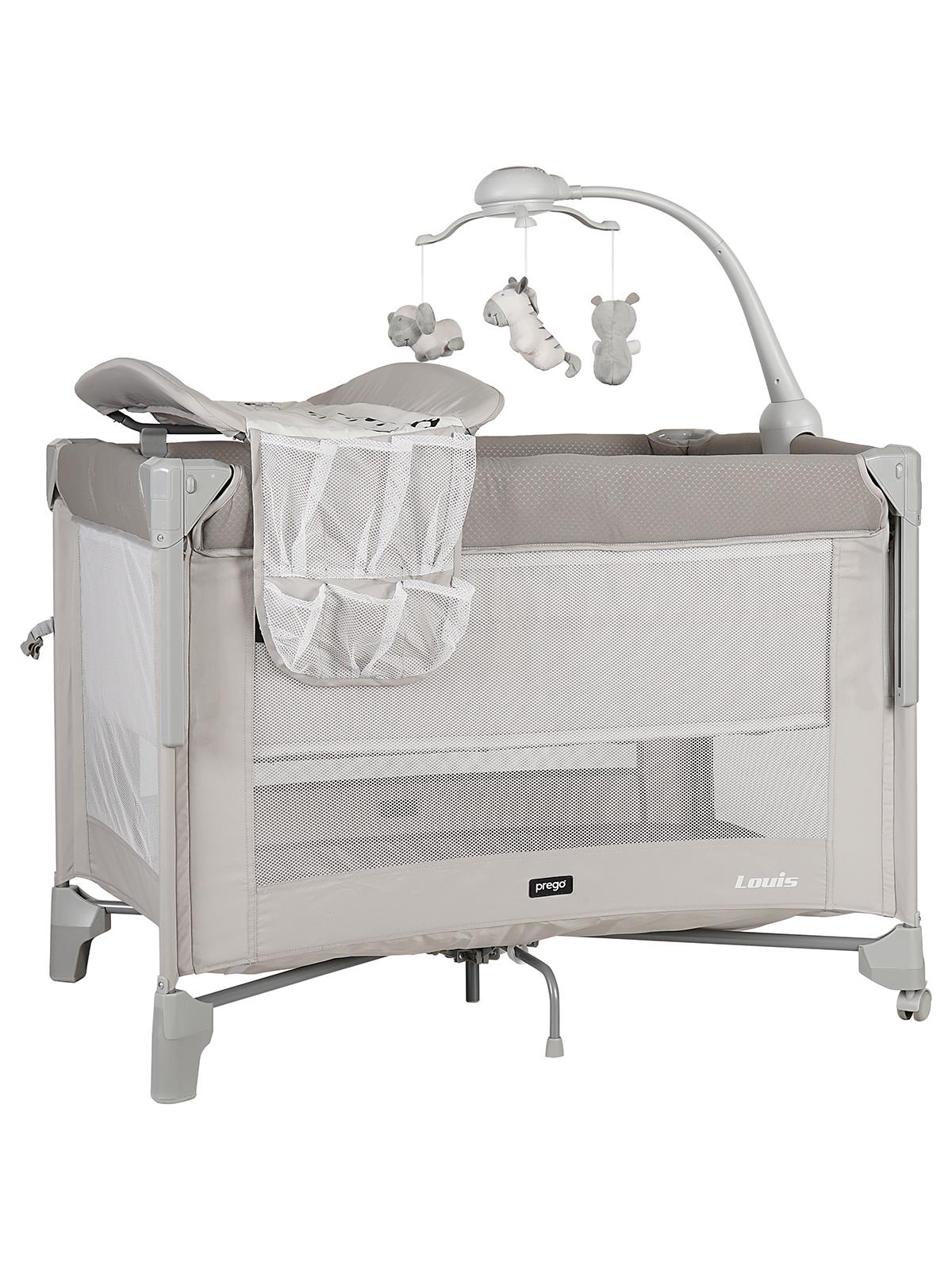 Prego Luis Anne Yanı Oyun Parkı 70x100 cm - Gri
