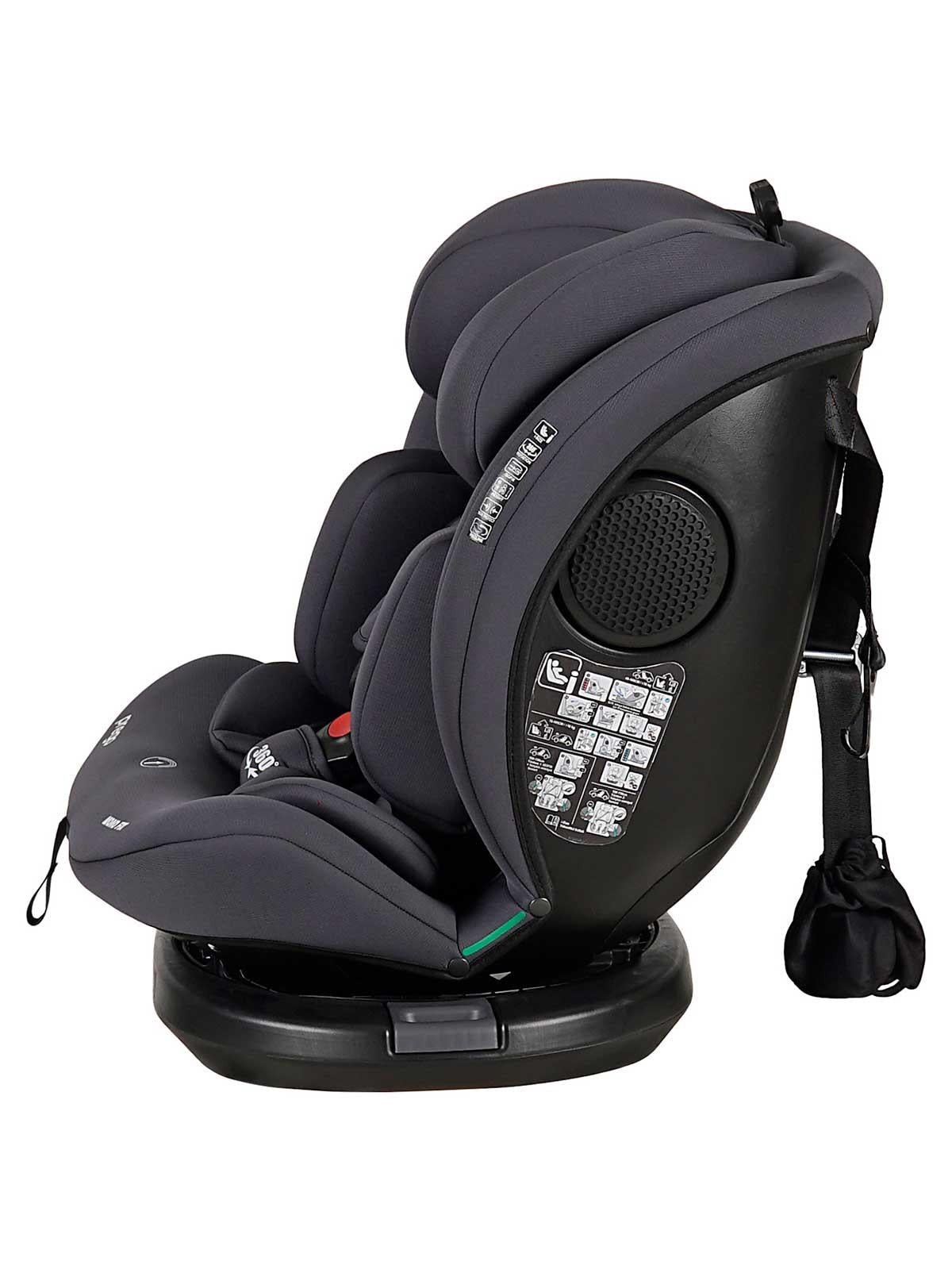 Prego Mono Fix I-Size 360° TT Oto Koltuğu Koltuğu 40-150 cm (0-36 Kg) - Siyah