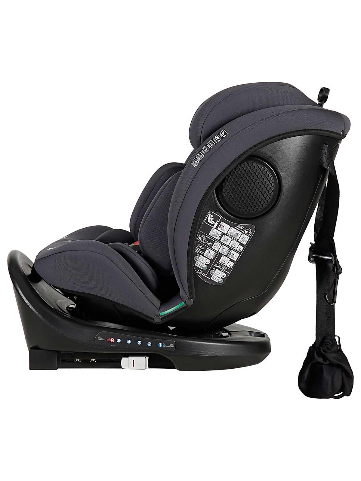 Prego Mono Fix I-Size 360° TT Oto Koltuğu Koltuğu 40-150 cm (0-36 Kg) - Siyah