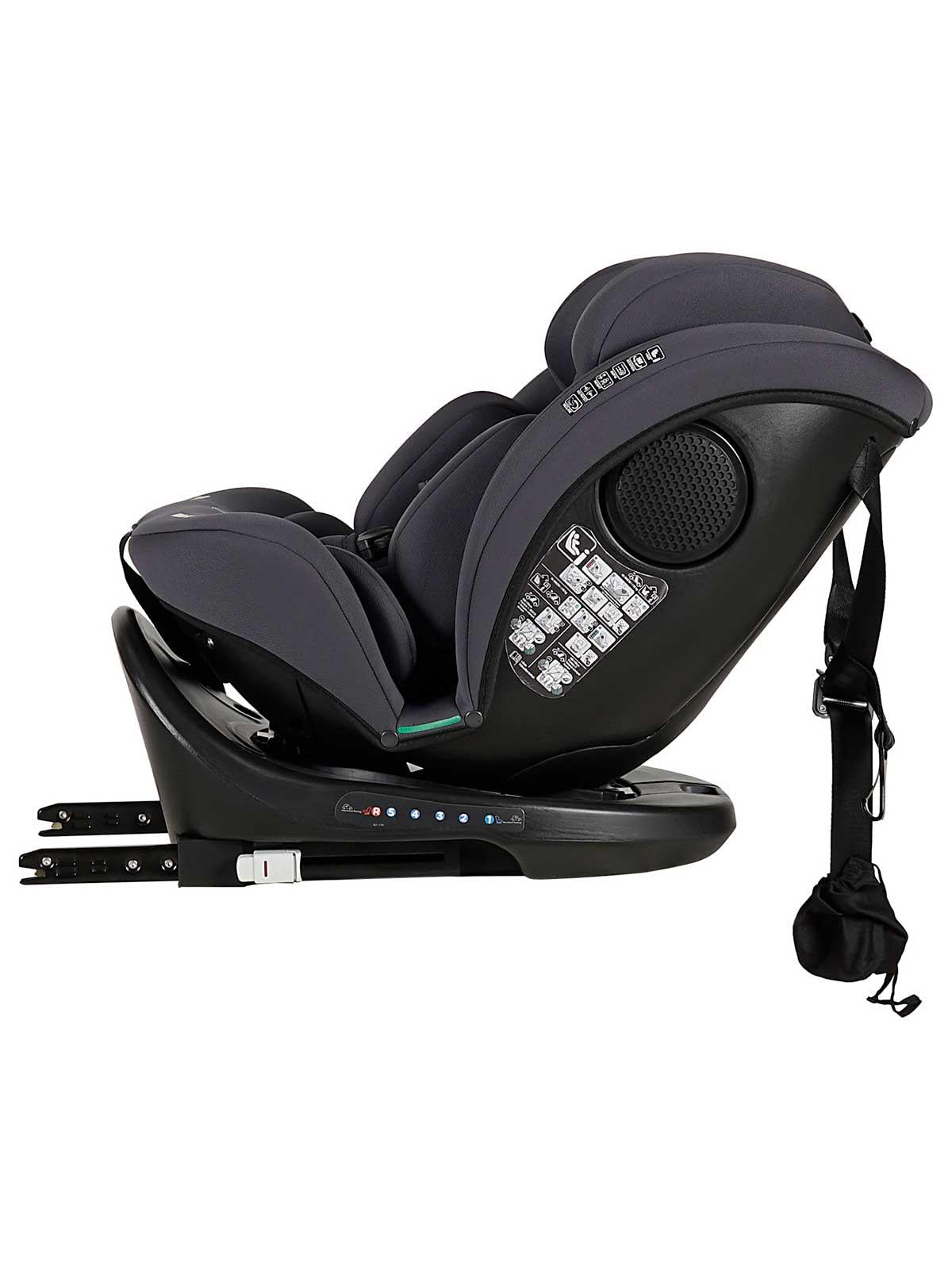 Prego Mono Fix I-Size 360° TT Oto Koltuğu Koltuğu 40-150 cm (0-36 Kg) - Siyah