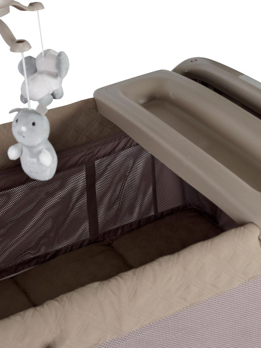 Prego Granada Otomatik Katlanabilen Anne Yanı Oyun Parkı 60x120 cm - Bej