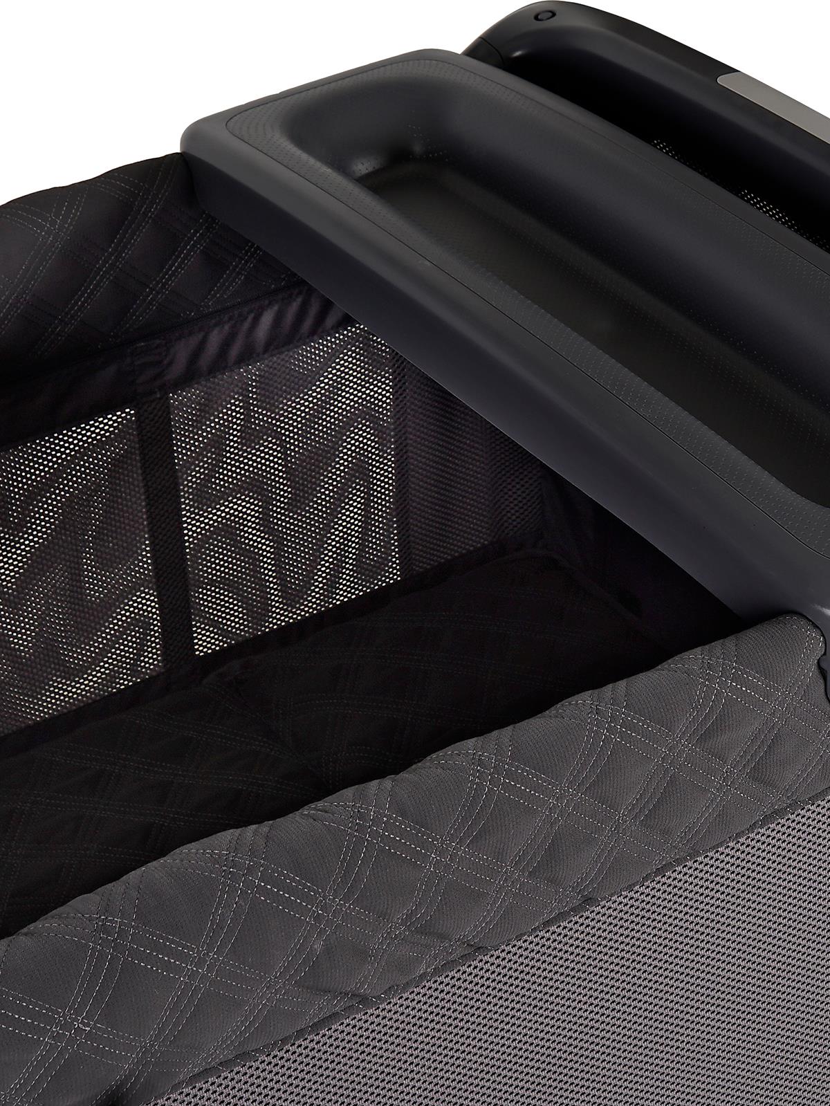 Prego Granada Otomatik Katlanabilen Anne Yanı Oyun Parkı 60x120 cm - Gri