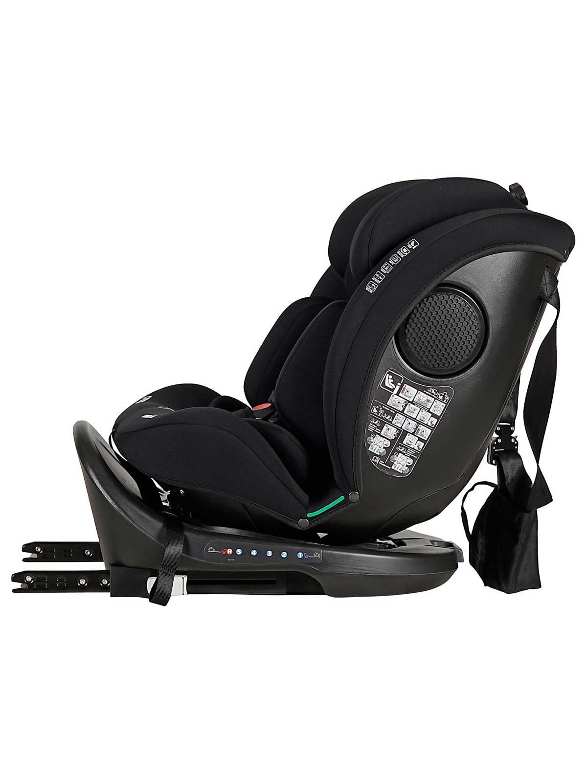 Prego Mono Fix I-Size 360° TT Oto Koltuğu Koltuğu 40-150 cm (0-36 Kg) - Siyah