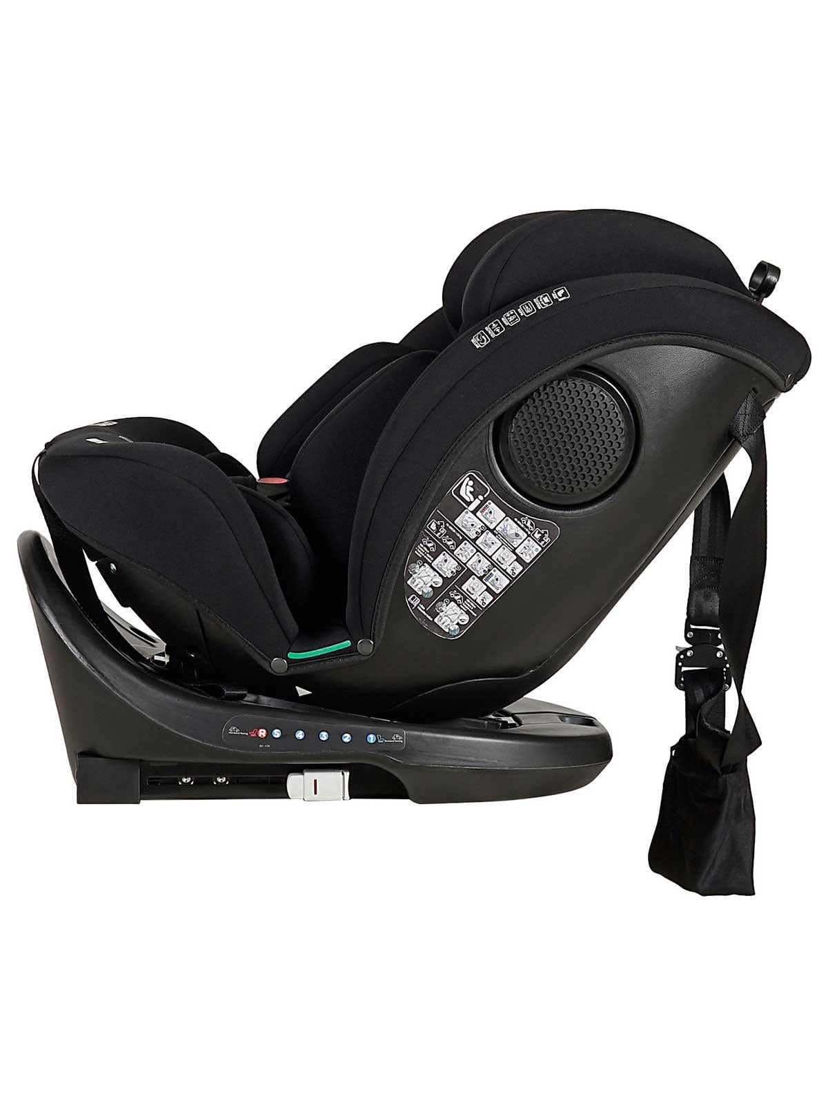 Prego Mono Fix I-Size 360° TT Oto Koltuğu Koltuğu 40-150 cm (0-36 Kg) - Siyah