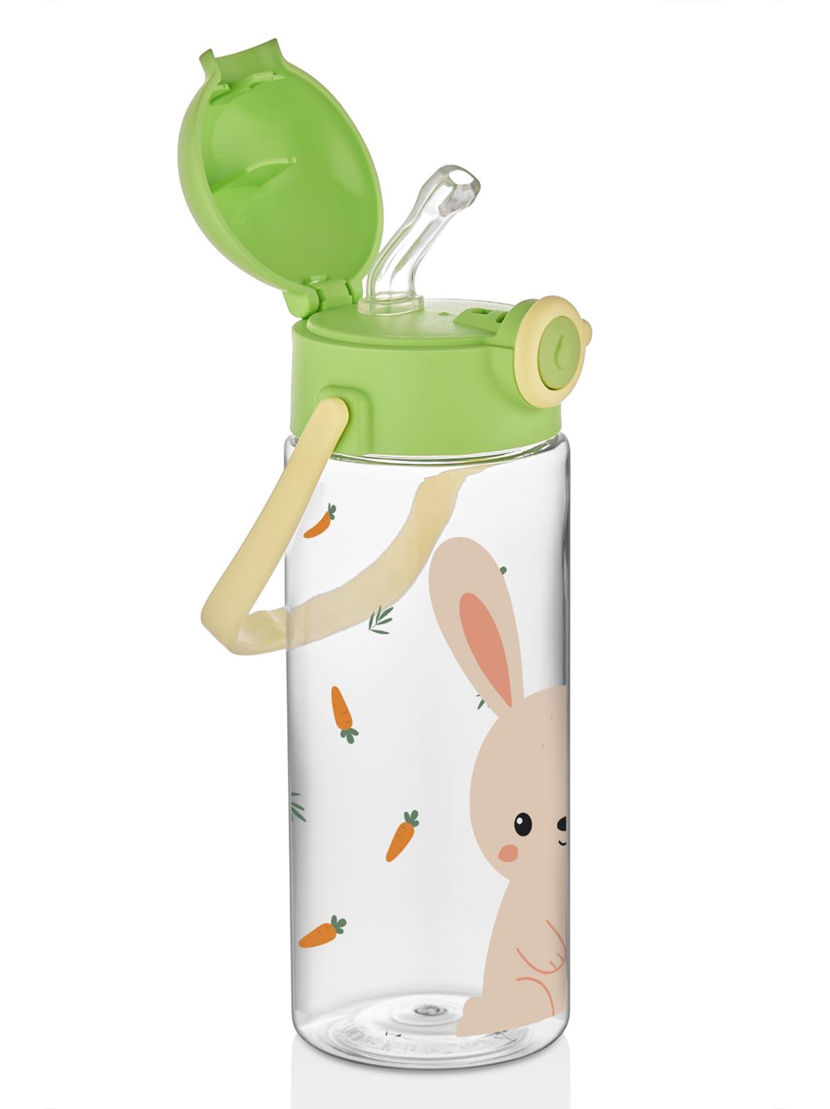 Mooma Tritan Pipetli Suluk 400 Ml Yeşil- Mimi
