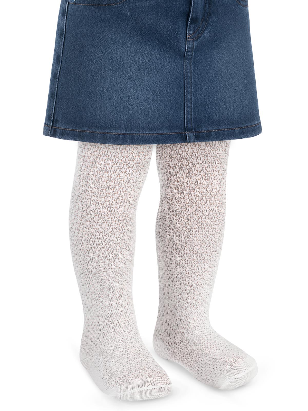 Lacoste Bebek Kız 6-18 Ay Külotlu Çorap - Beyaz