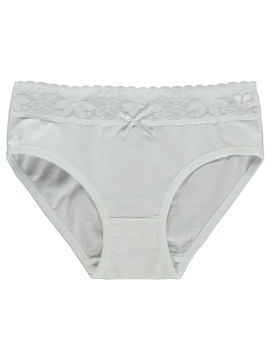 Classic 3'lü Kız Slip Set | Okul Kreş ve Günlük Kullanım - Beyaz