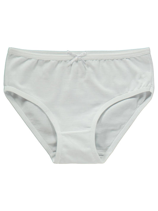 Classic 3'lü Kız Slip Set | Okul Kreş ve Günlük Kullanım - Beyaz