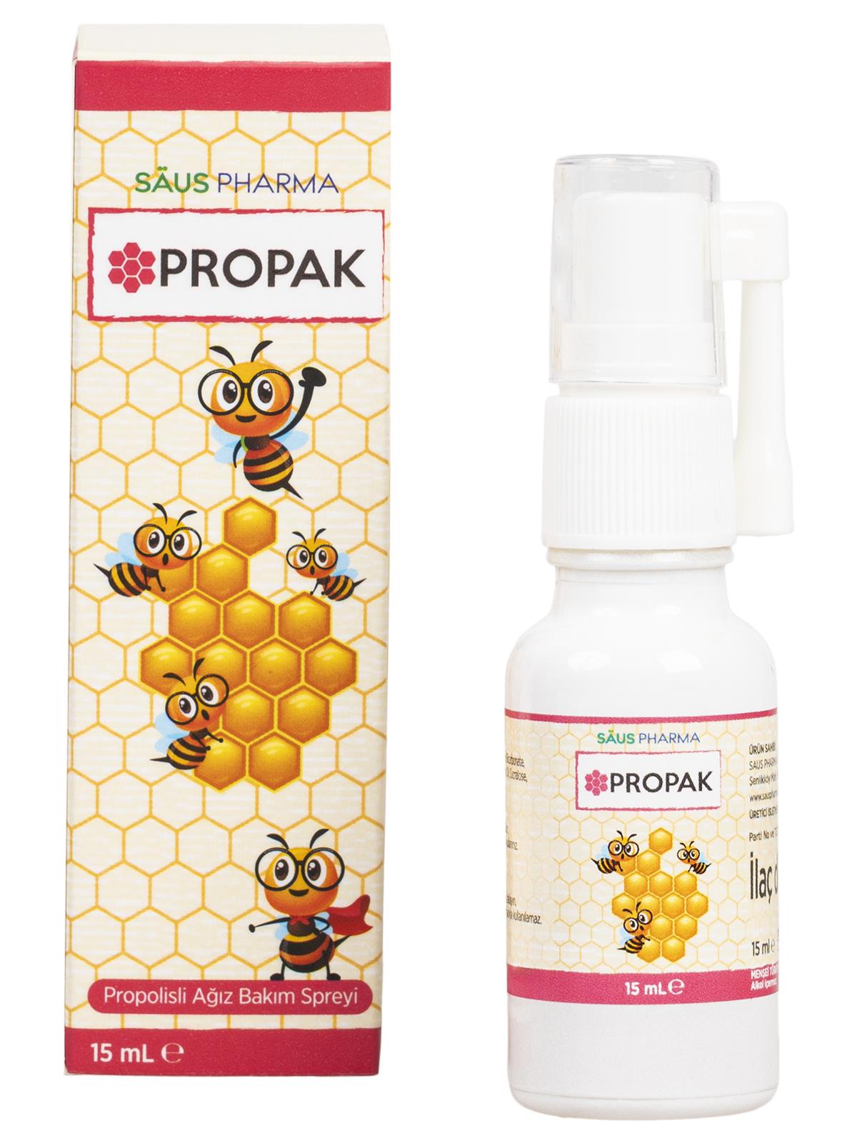Saus Pharma Propak Propolisli Ağız Bakım Spreyi 15 ml