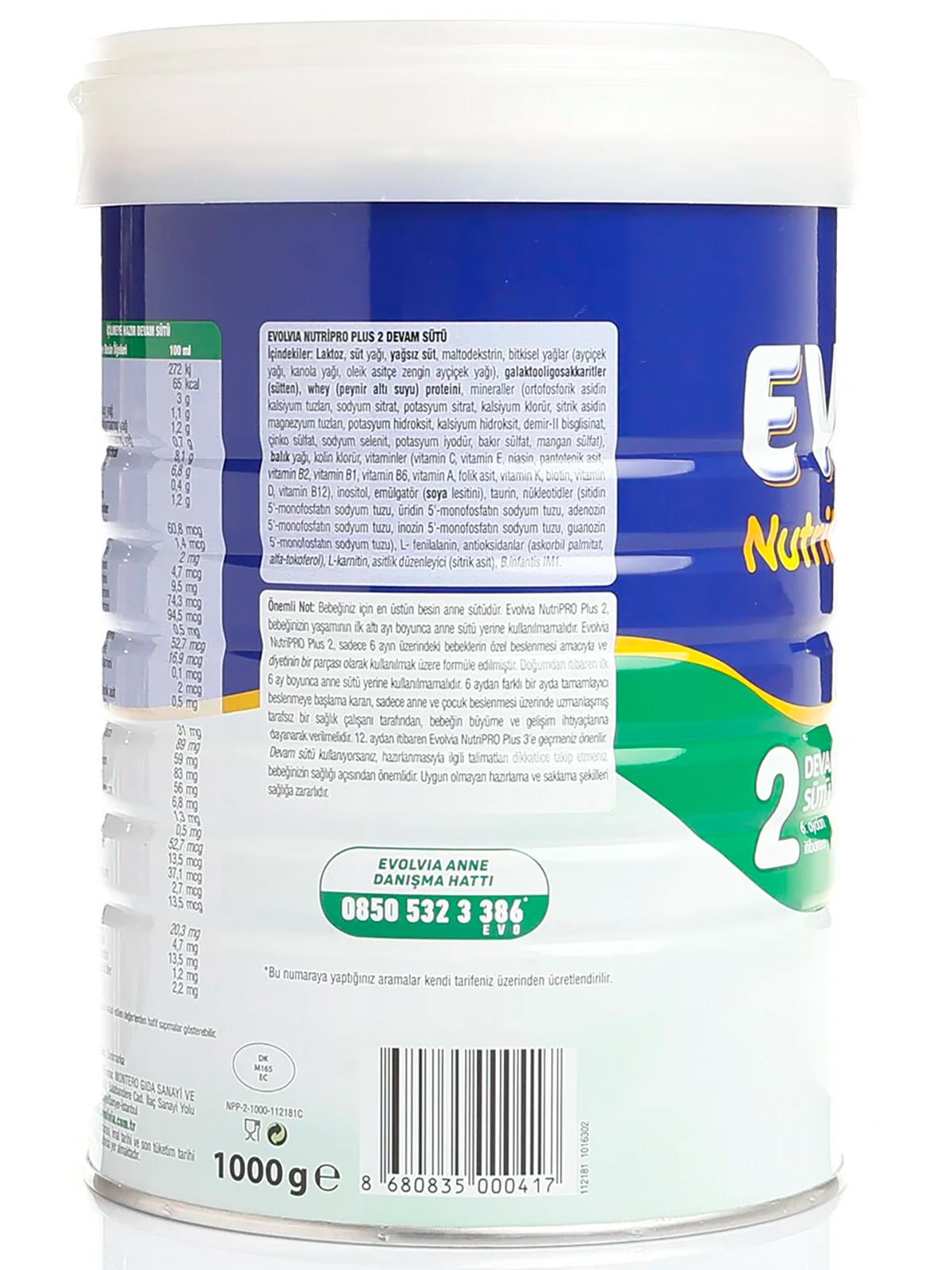 Evolvia NutriPRO Plus 2 - 1000 Gr